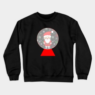 SANTA Snowglobe Crewneck Sweatshirt